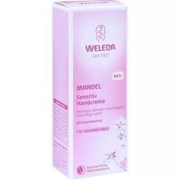 WELEDA Crema para manos sensible a almendras, 50 ml