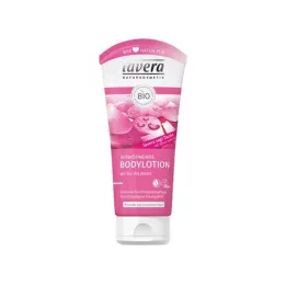 LAVERA Loción corporal de rosa silvestre orgánica, 200 ml