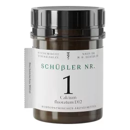 SCHÜSSLER No.1 Calcium fluoratum D 12 tabletas, 1000 piezas