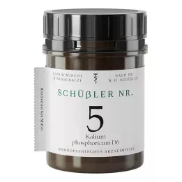 SCHÜSSLER No. 5 Kalium phosphoricum D 6 tabletas, 1000 uds