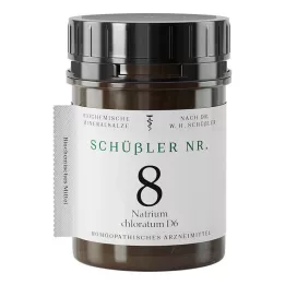 SCHÜSSLER No.8 Natrium chloratum D 6 tabletas, 1000 uds