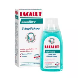 LACALUT Solución de enjuague bucal sensible, 300 ml