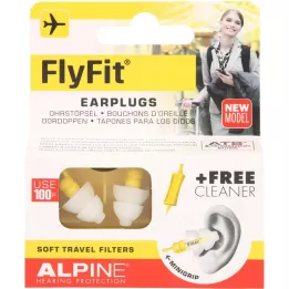 ALPINE FLYFIT Tapones para los oídos, 2 uds