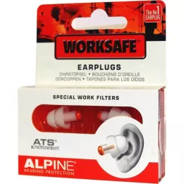 ALPINE WORKSAFE Tapones para los oídos, 2 uds