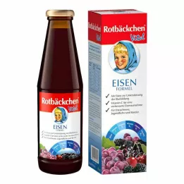 RABENHORST Jugo de hierro vital Rotbäckchen, 450 ml