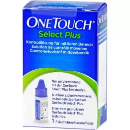 ONE TOUCH Solución de control Select Plus, 3,75 ml