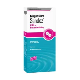MAGNESIUM SANDOZ Comprimidos efervescentes de 243 mg, 40 uds
