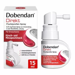 DOBENDAN Flurbiprofeno directo en aerosol 8,75 mg/dosis por vía oral, 15 ml