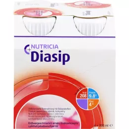 DIASIP Sabor Fresa, 4X200ml