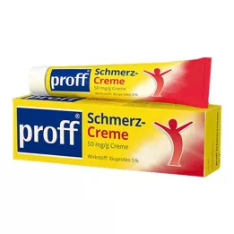 PROFF Crema analgésica al 5%, 50 g