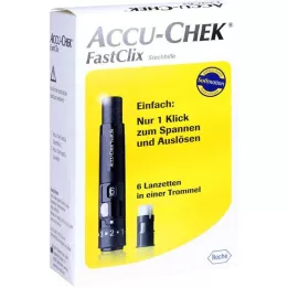 ACCU-CHEK Dispositivo de punción FastClix modelo II, 1 pieza