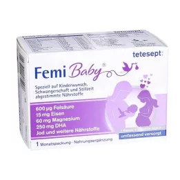 TETESEPT Femi Baby comprimidos recubiertos con película + cápsulas blandas, 2X30 uds