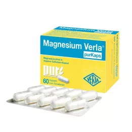 MAGNESIUM VERLA Cápsulas veganas purKaps para uso oral, 60 uds