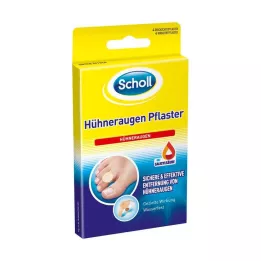 SCHOLL Parches para callos, 4 piezas