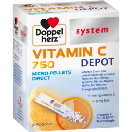 Doppelherz Pellets del sistema de depósito de vitamina C 750, 30 pz