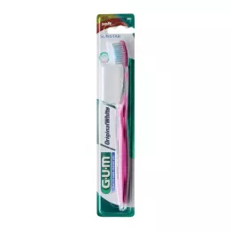 GUM Cepillo de dientes blanco original suave, 1 pz