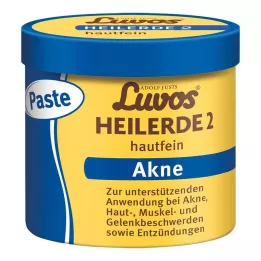 LUVOS Pasta Healing Clay 2, fina como la piel, 720 g