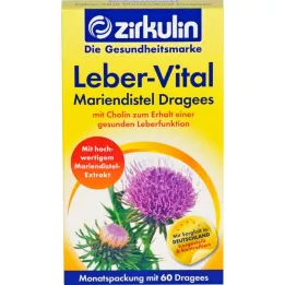 ZIRKULIN Tabletas de cardo mariano Leber-Vital, 60 uds