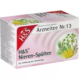 Bolsa de filtro de riñón de H&amp;S, 20 pz