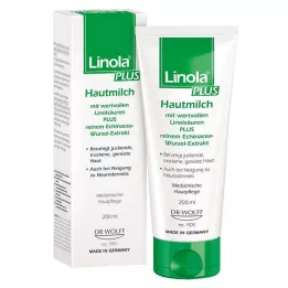 LINOLA leche para la piel plus, 200 ml