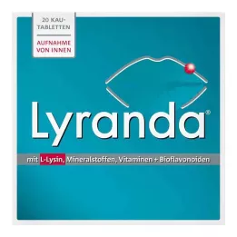 LYRANDA Comprimidos masticables, 20 uds