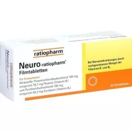 NEURO-RATIOPHARM Tabletas recubiertas de películas, 50 pz