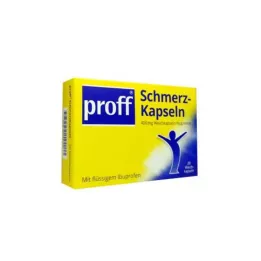 PROFF Cápsulas analgésicas de 400 mg, 20 uds