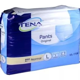 TENA PANTS Pantalones desechables L normales originales originales, 18 pz
