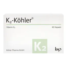 Cápsulas de K2-Köhler, 60 piezas