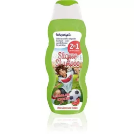 Tetesept Ducha y champú Cool Kicker, 200 ml