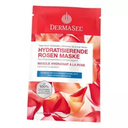DermaSel Máscara de rosas hidratantes, 12 ml