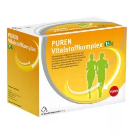 PUREN Complejo de sustancias vitales, bolsa de gránulos de 15 g, 30 uds