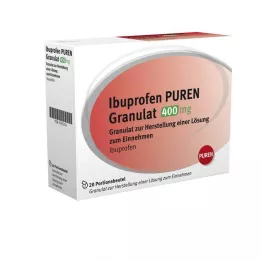 IBUPROFEN PUREN Granulado 400 mg para solución oral, 20 uds