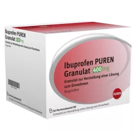 IBUPROFEN PUREN Granulado 400 mg para solución oral, 50 uds