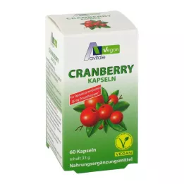 CRANBERRY VEGAN Cápsulas 400 mg, 60 uds