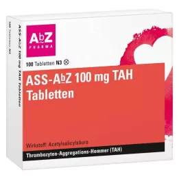 ASS AbZ 100 mg TAH Comprimidos, 100 uds