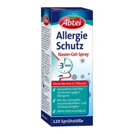Spray de gel nasal de protección contra alergias Abbey, 20 ml
