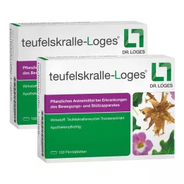 TEUFELSKRALLE-LOGES Comprimidos recubiertos con película, 200 uds