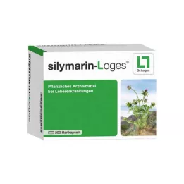 SILYMARIN-Cápsulas duras Loges, 200 uds
