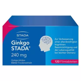 GINKGO STADA Comprimidos recubiertos con película de 240 mg, 120 uds