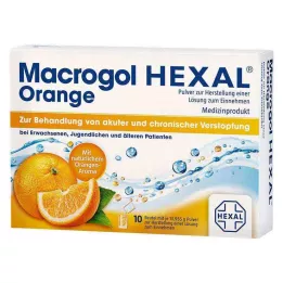 MACROGOL HEXAL Naranja Plv.z.Her.e.Lsg.z.Einn.Btl., 10 uds