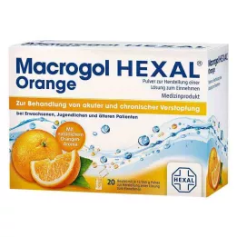 MACROGOL HEXAL Naranja Plv.z.Her.e.Lsg.z.Einn.Btl., 20 uds