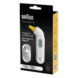 BRAUN THERMOSCAN 3 termómetros de oído infrarrojos, 1 ud