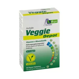 VEGGIE Tabletas de vitaminas y minerales Depot, 60 uds