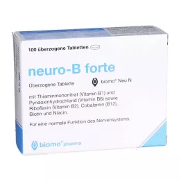 NEURO-B forte biomo Nuevos comprimidos recubiertos, 100 uds