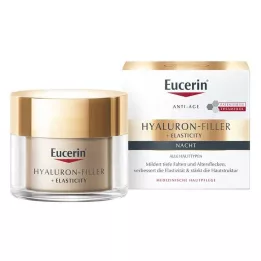 EUCERIN Crema de noche Anti-Edad Elasticidad+Relleno, 50 ml