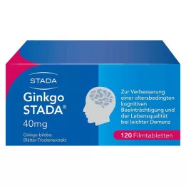 GINKGO STADA Comprimidos recubiertos con película de 40 mg, 120 uds