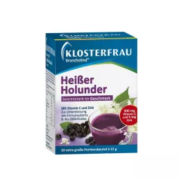 KLOSTERFRAU Gránulos calientes de saúco Broncholind, 10 x 15 g