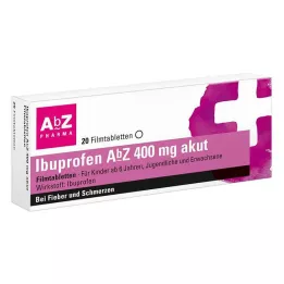 IBUPROFEN AbZ 400 mg comprimidos recubiertos con película agudos, 20 uds