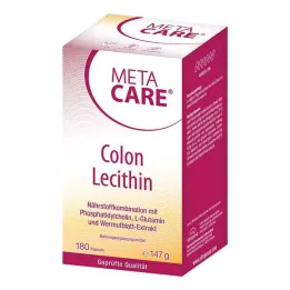 META-CARE Cápsulas de lecitina de colon, 180 uds